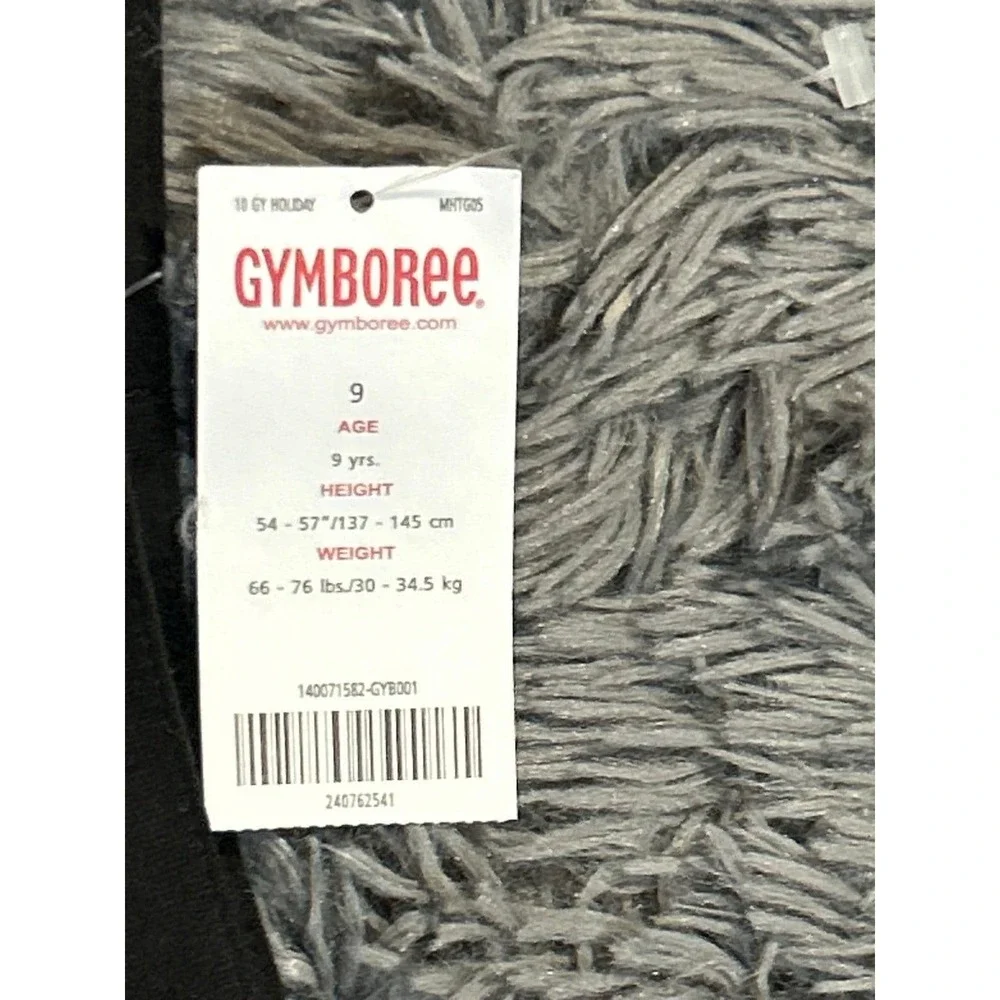 Gymboree Pleated Skort Girls 9 Black Preppy